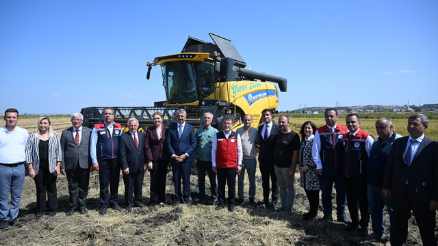 Tarım ve Orman Bakanı Yumaklı, Edirne'de Çeltik Festivali'nde konuştu:
