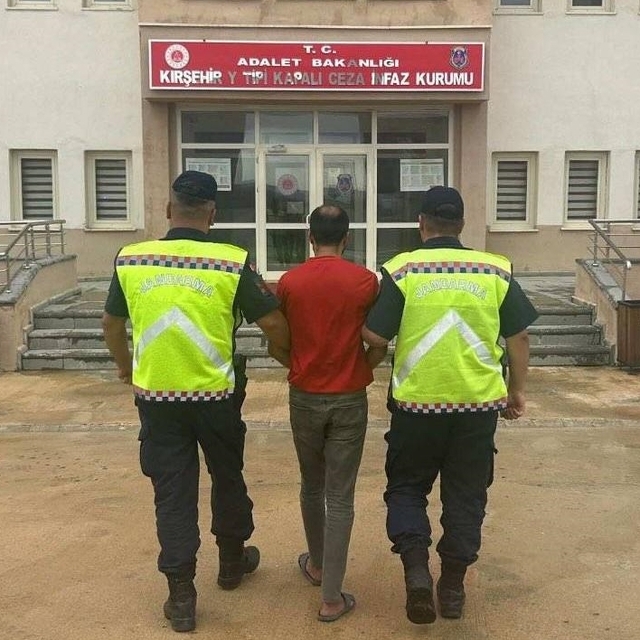 Kırşehir'de cezaevinden firar eden hükümlü yakalandı