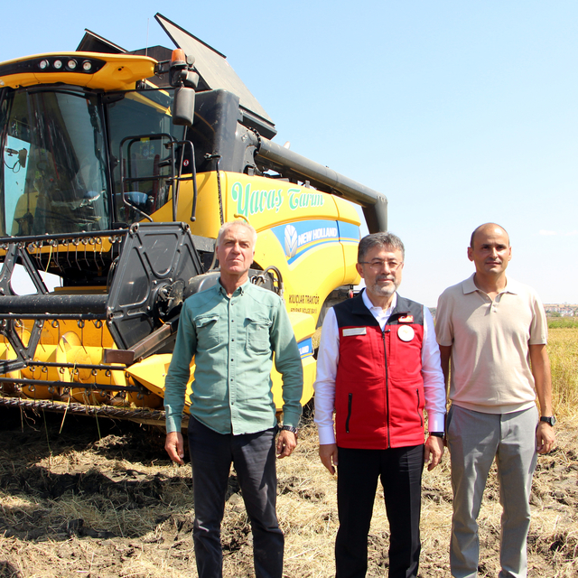 Bakan Yumaklı: Halkımızın pirinç ihtiyacının yüzde 72'sini kendi toprakları...