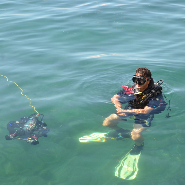 Sinop'ta geliştirilen insansız deniz aracının prototipi tanıtıldı