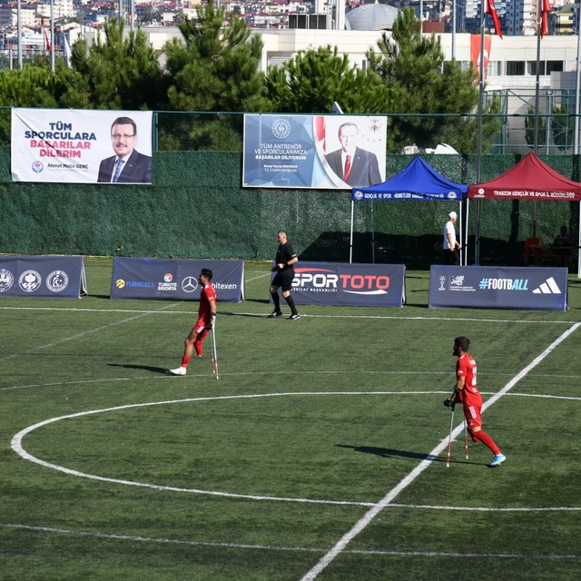 Ampute Futbol Milli Takımı, İtalya'yı 5-0 mağlup etti