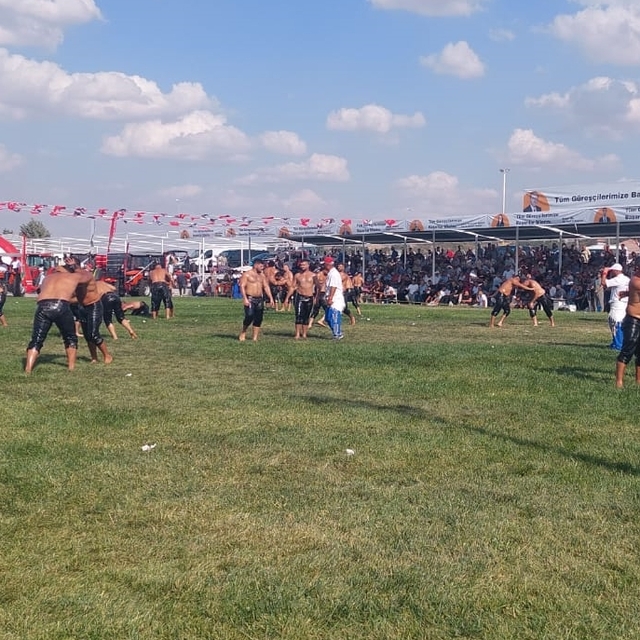 Kel Aliço Pehlivan Yağlı Güreşleri'nin başpehlivanı Yıldıray Pala oldu