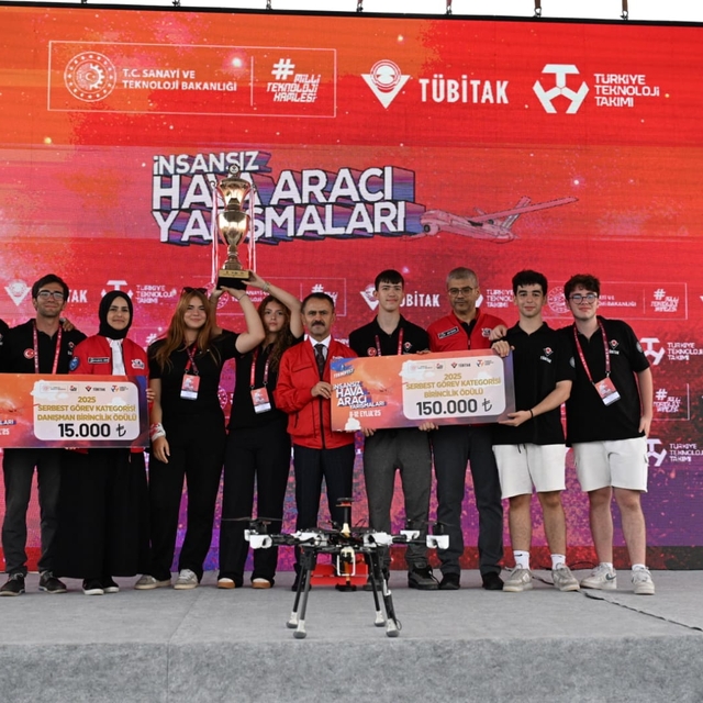 Kocaeli'de TÜBİTAK'ın düzenlediği İHA yarışları tamamlandı