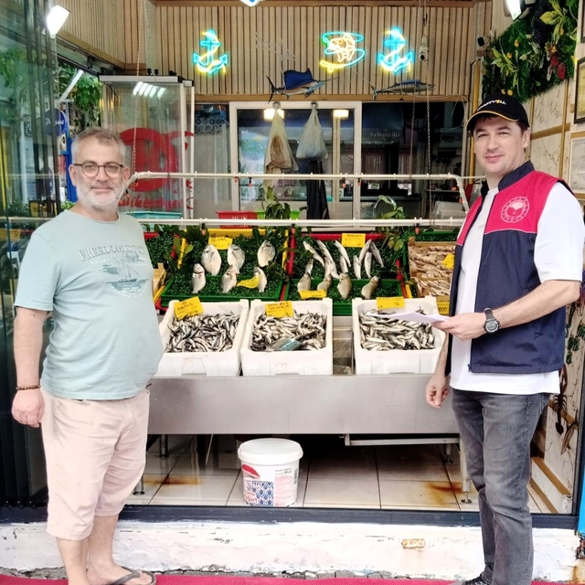 Lüleburgaz'da su ürünleri denetimi yapıldı