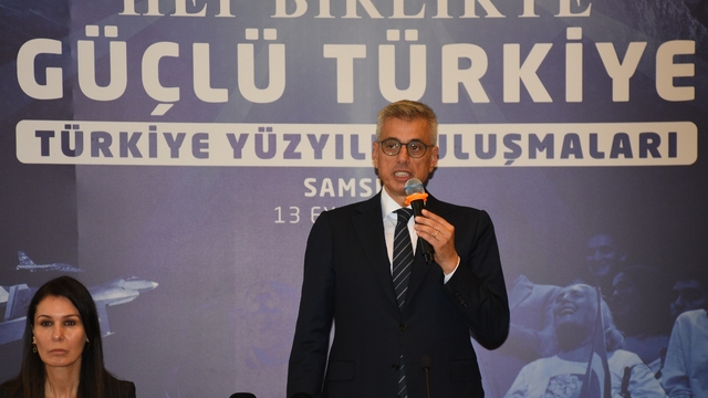 Sağlık Bakanı Memişoğlu Samsun'da Türkiye Yüzyılı Buluşmaları'nda konuştu: