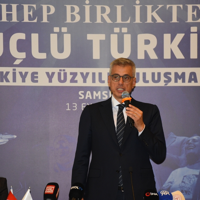 Sağlık Bakanı Memişoğlu Samsun'da Türkiye Yüzyılı Buluşmaları'nda konuştu: