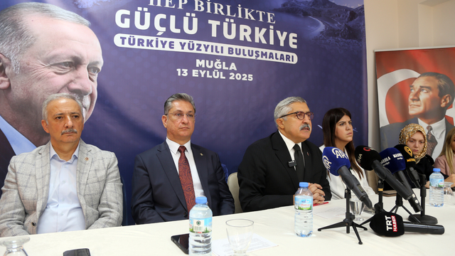 AK Parti Genel Başkan Yardımcısı Yayman, Muğla'da konuştu: