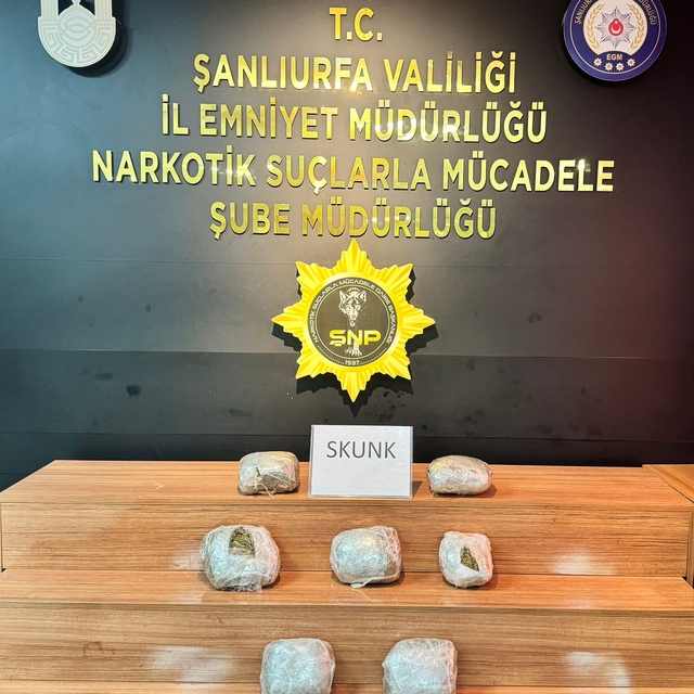 Şanlıurfa'da uyuşturucu operasyonunda 1 zanlı tutuklandı