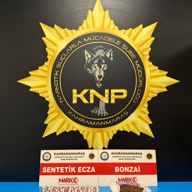 Kahramanmaraş'ta uyuşturucu operasyonunda yakalanan zanlı tutuklandı