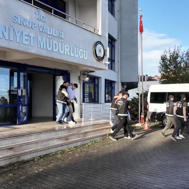 Sinop'ta uyuşturucu operasyonunda 6 şüpheli tutuklandı