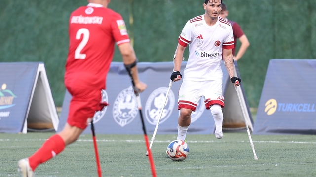 EAFF 2025 Ampute Futbol Uluslar A Ligi Türkiye: 2 Polonya: 4