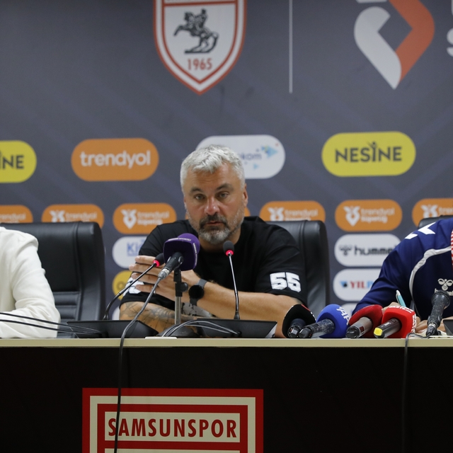 Samsunspor-Hesap.com Antalyaspor maçının ardından