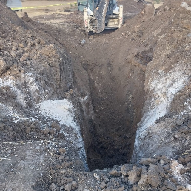 Çankırı'da su kuyusu açarken kayan toprağın altında kalan kişi yaralandı