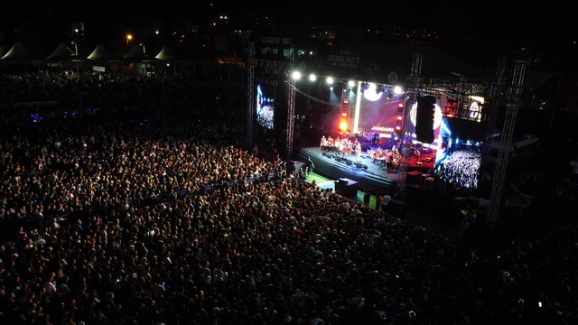 Jandarma Bandosu, Söğüt Ertuğrul Gazi'yi Anma ve Yörük Şenlikleri'nde konser verdi