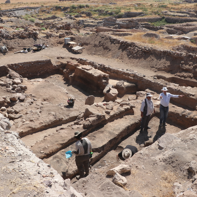 Kayseri'de Erken Tunç Çağı'na tarihlenen sarayın kuzey bölümü ortaya çıkarı...