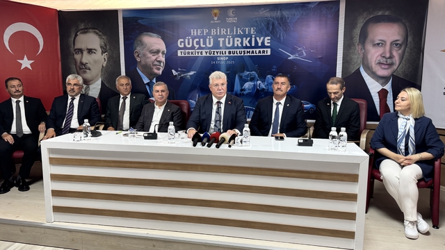 AK Parti Grup Başkanvekili Akbaşoğlu, Sinop'ta konuştu: