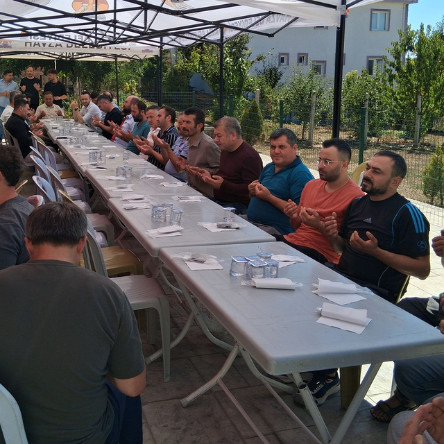 Şehit Jandarma Yüzbaşı Mahmut Top için Havza'da mevlit okutuldu