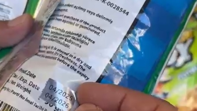 Sivas'ta son kullanma tarihi değiştirilmiş cipslere el konuldu