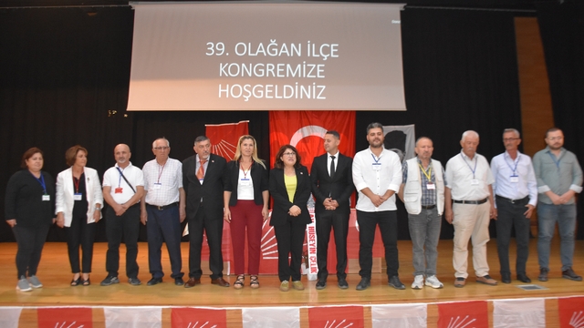 Boyabat'ta CHP'nin olağan kongresi yapıldı