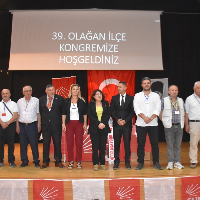 Boyabat'ta CHP'nin olağan kongresi yapıldı