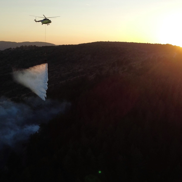 Karabük'te çıkan orman yangını kontrol altına alındı