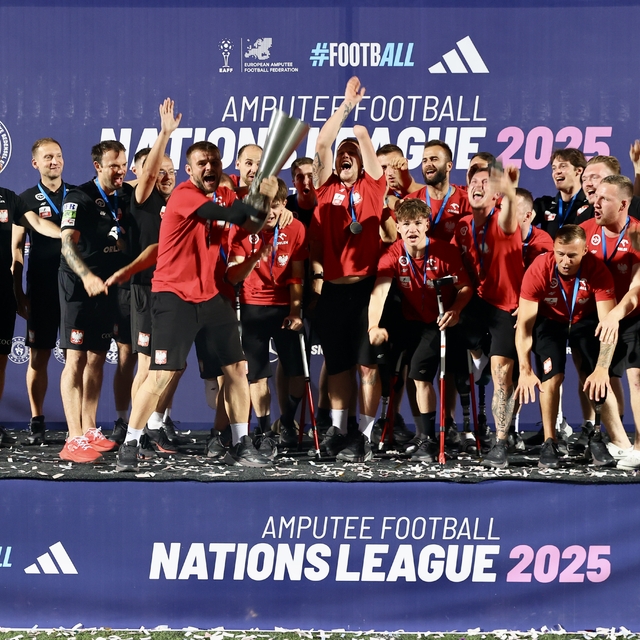 EAFF 2025 Ampute Futbol Uluslar A Ligi'nde şampiyon Polonya, kupasını aldı