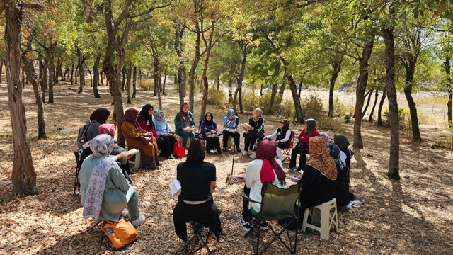 Beyşehir'de Filistinli çocuklar doğa etkinliğine katıldı