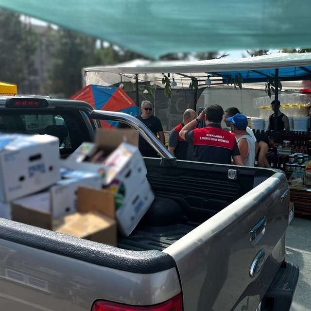 Kırklareli'nde gıda işletmeleri denetlendi