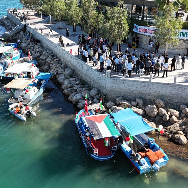 Adıyaman'dan Filistin'e ve Küresel Sumud Filosu'na destek