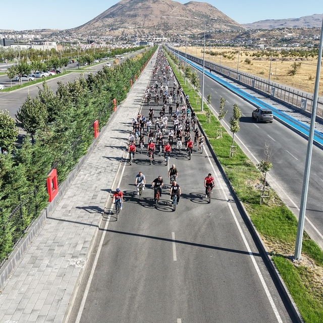 Kayseri'de "3'üncü Doktorlar Bisiklet Turu" yapıldı