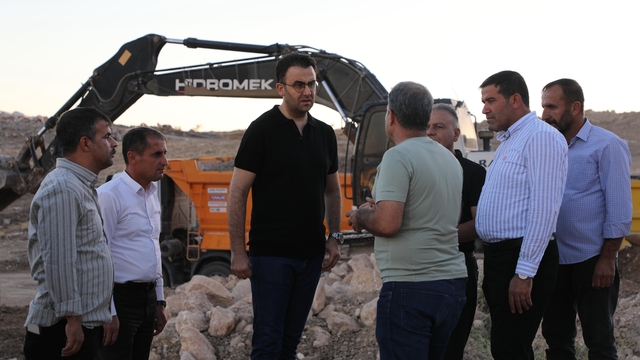 Hasankeyf'te doğalgaz altyapı çalışmalarına başlandı