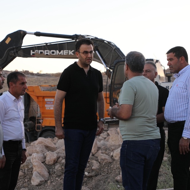 Hasankeyf'te doğalgaz altyapı çalışmalarına başlandı