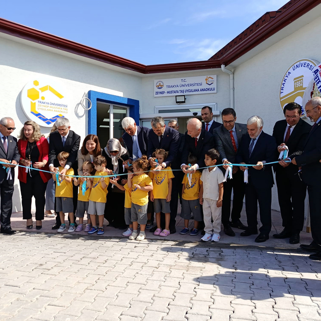 Bakan Yardımcısı Yılmaz, Edirne'de anaokulu açılışına katıldı
