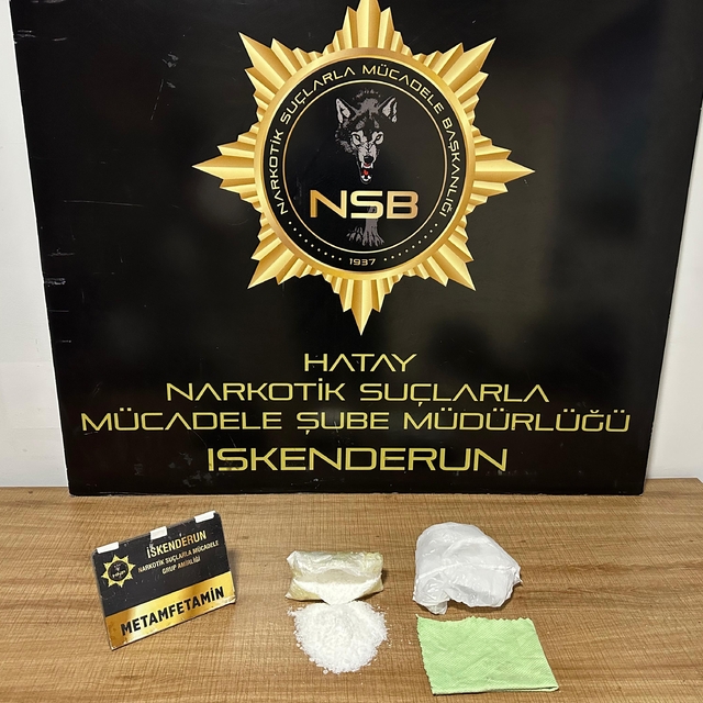 Hatay'da üst aramasında uyuşturucu bulunan şüpheli tutuklandı
