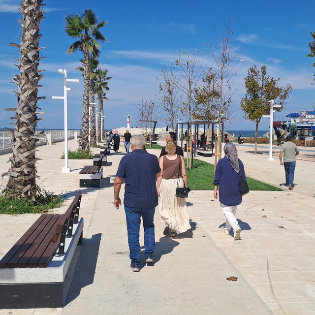 Karasu Yeni Mahalle sahil projesiyle canlandı