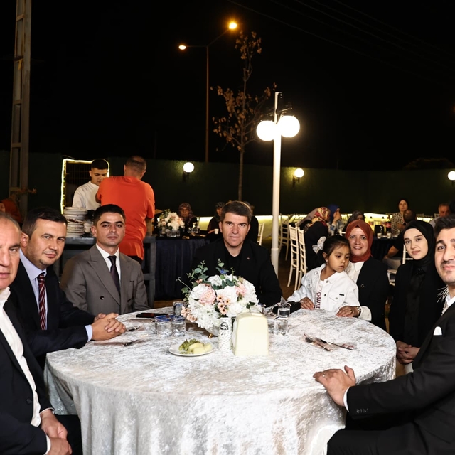 Taşova'da gazi Serkan Güney'in oğlu için sünnet töreni yapıldı