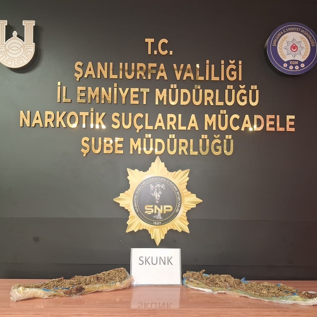 Şanlıurfa'da uyuşturucu operasyonunda yakalanan zanlı tutuklandı
