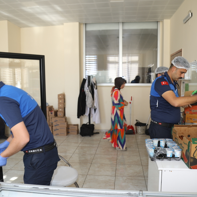 Çubuk'ta okul kantinleri denetlendi