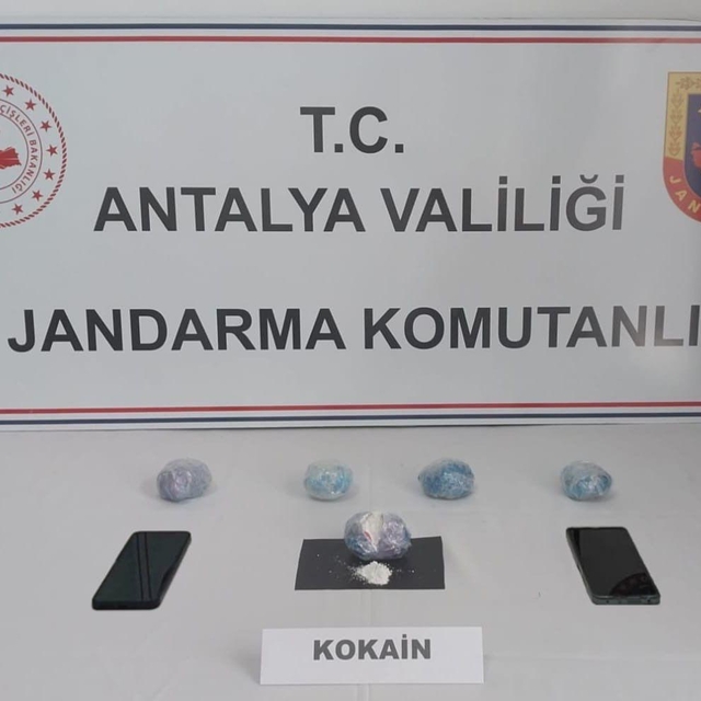 Alanya'da uyuşturucu operasyonunda 1 kişi gözaltına alındı