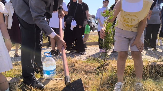 Tekirdağ'da "2025 Aile Yılı" kapsamında hatıra bahçesi oluşturuldu