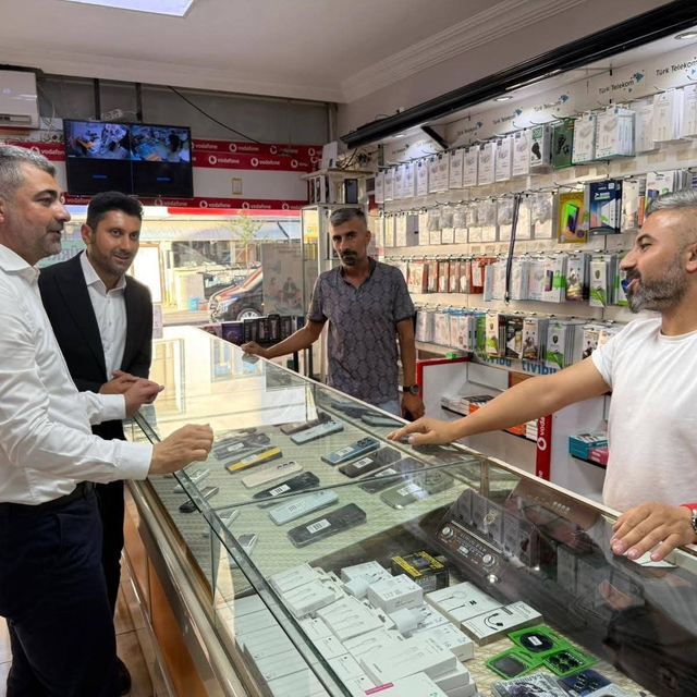 AK Parti Mardin Milletvekili Faruk Kılıç Dargeçit'te ziyaretlerde bulundu