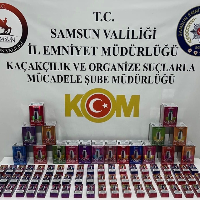 Samsun'da kaçakçılık operasyonunda 1 şüpheli yakalandı