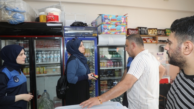 Cizre'de okul kantinleri ve yemekhanelerde denetim