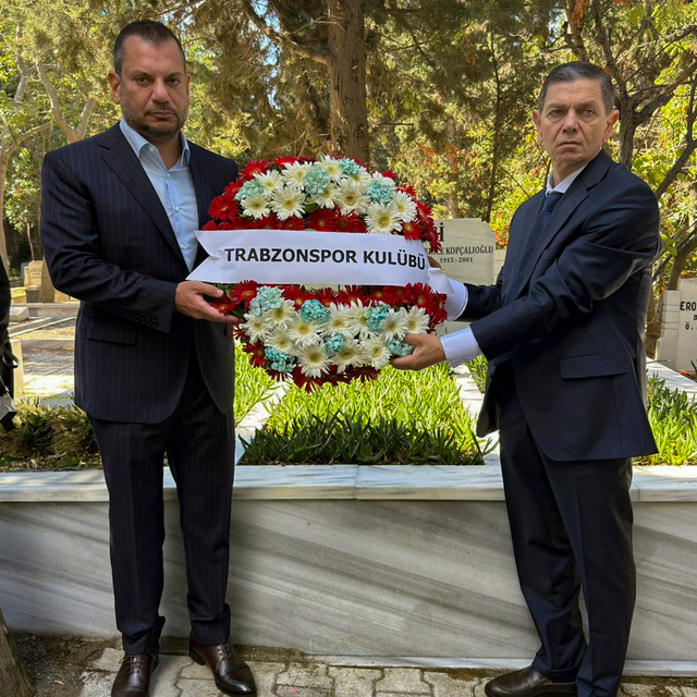 Eski Trabzonspor Kulübü Başkanı Mustafa Şamil Ekinci, vefatının 1. yıl dönü...