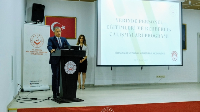 Giresun'da "Yerinde Personel Eğitimleri ve Rehberlik Çalışmaları" programı başladı