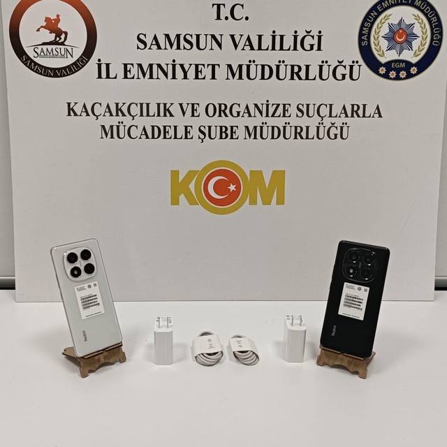 Samsun'da kaçakçılık operasyonunda 1 şüpheli gözaltına alındı
