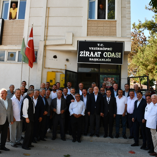 TZOB Genel Başkanı Bayraktar, Samsun'da oda başkanlarıyla bir araya geldi