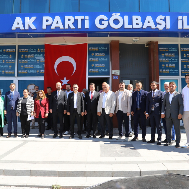 AK Parti milletvekilleri Dönmez ve Gökçek, Gölbaşı'nda "Türkiye Yüzyılı Bul...