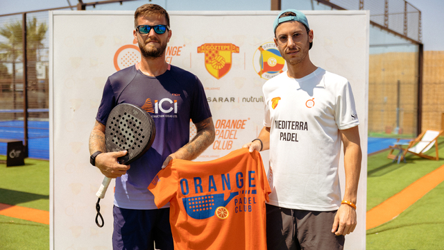 Ünlü padelci Ivan Scasni İzmir'e geldi