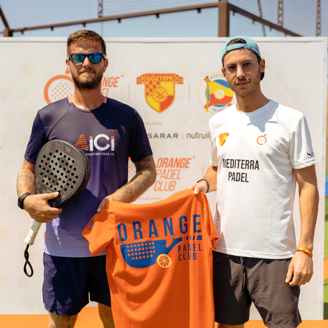 Ünlü padelci Ivan Scasni İzmir'e geldi